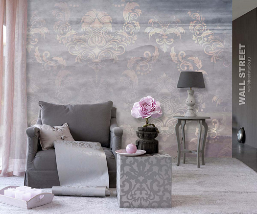 Фотообои в интерьере артикул Ajoure 42, AJOURE, Wall street Фотообои в интерьере артикул Ajoure 42, AJOURE, Wall street